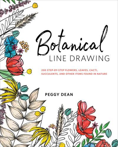 Botanical Line Drawing - Peggy Dean
