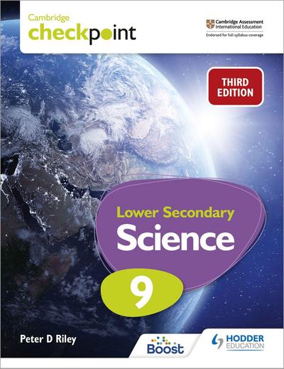 Cambridge Checkpoint Lower Secondary Science  Student’s Book 9