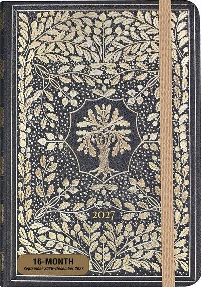 2027 Gilded Tree of Life Weekly Planner (16 Months, Sept 2026 to Dec 2027)