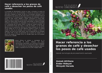 Hacer referencia a los granos de café y desechar los posos de café usados