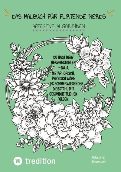 Das Malbuch für flirtende Nerds