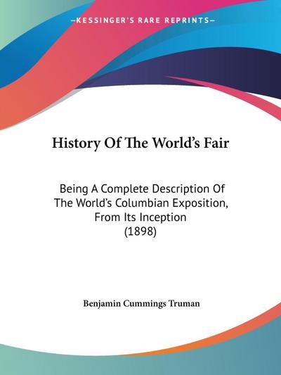 History Of The World’s Fair