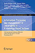 Information Processing and Management of Uncertainty in Knowledge-Based Systems