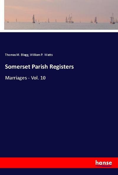 Somerset Parish Registers