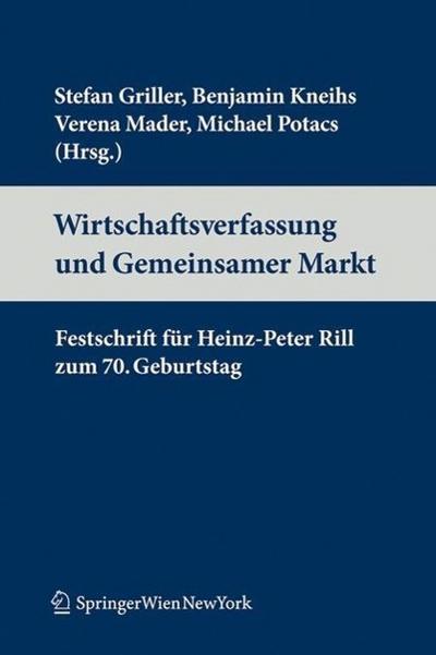 Wirtschaftsverfassung und Binnenmarkt
