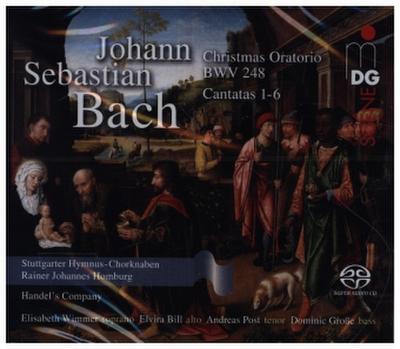 Weihnachtsoratorium BWV 248, 2 Super-Audio-CD (Hybrid)
