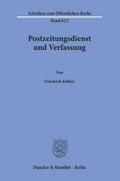 Postzeitungsdienst und Verfassung.