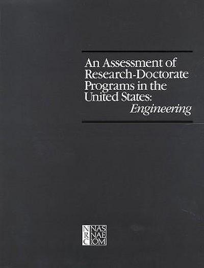 An Assessment of Research-Doctorate Programs in the United States