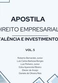 Apostila De Direito Empresarial Falências E Investimentos Vol. 5