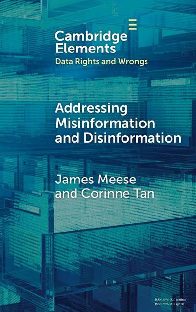 Addressing Misinformation and Disinformation