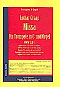 MISSA GWV221 FUERTROMPETE IN C UND ORGEL