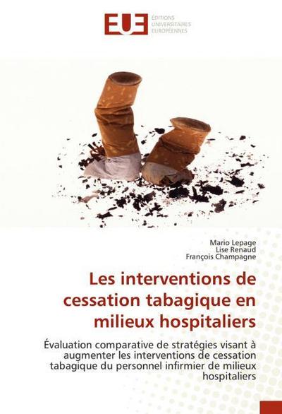 Les interventions de cessation tabagique en milieux hospitaliers