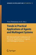 Trends in Practical Applications of Agents and Mul