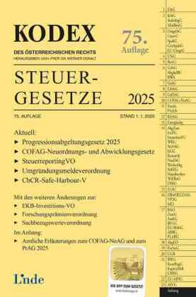 KODEX Steuergesetze 2025