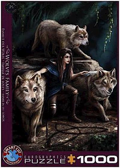 Familie der Wölfe (Puzzle)