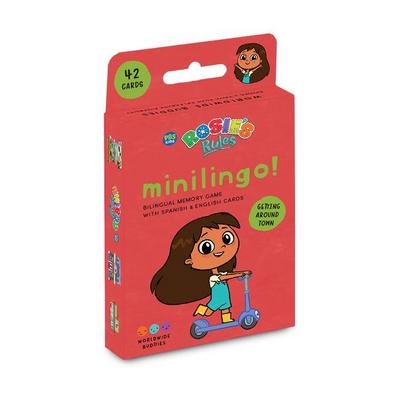 Rosie’s Rules: Minilingo Spanish/English Flashcards - Getting Around Town with Gatita