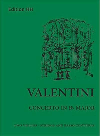 Concerto in B flat Major for 2 violins,violins and Bc