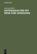 Datenanalyse mit SPSS/PC+4.0