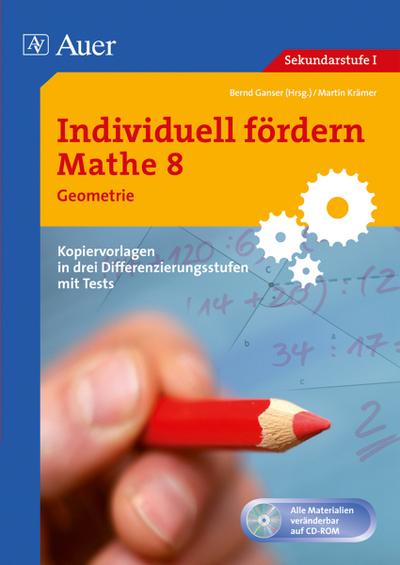 Mathe 8, Geometrie, m. CD-ROM