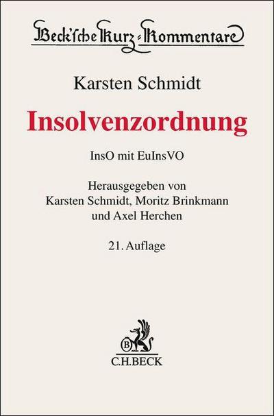 Insolvenzordnung. InsO