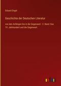 Geschichte der Deutschen Literatur