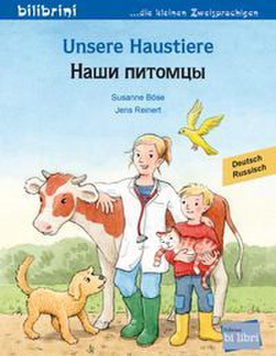Unsere Haustiere (Deutsch-Russisch)