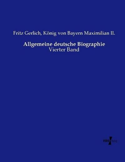 Allgemeine deutsche Biographie