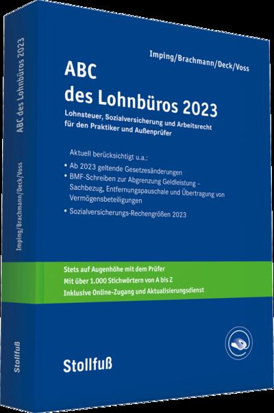 ABC des Lohnbüros 2023, m.  Buch, m.  Online-Zugang