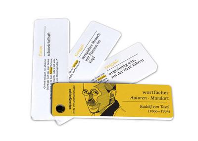 Tavel, R: Wortfächer Rudolf von Tavel