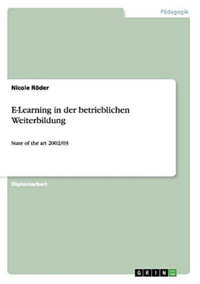 E-Learning in der betrieblichen Weiterbildung