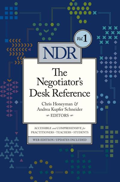 The Negotiator’s Desk Reference