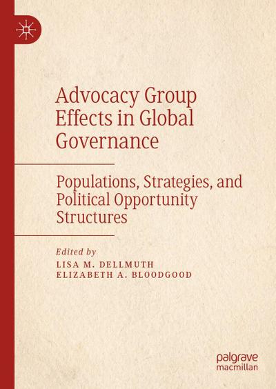 Advocacy Group Effects in Global Governance