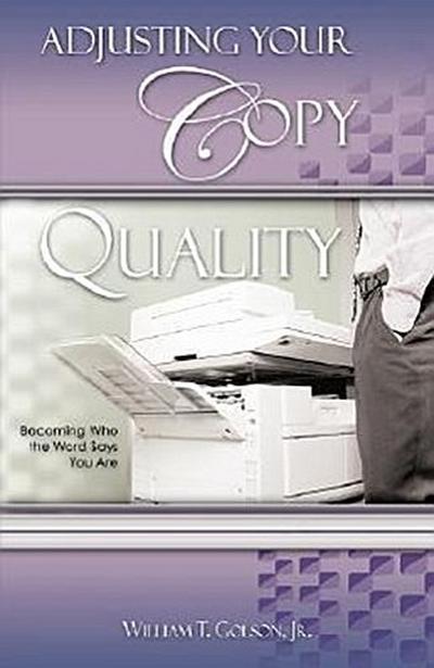 Adjusting Your Copy Quality