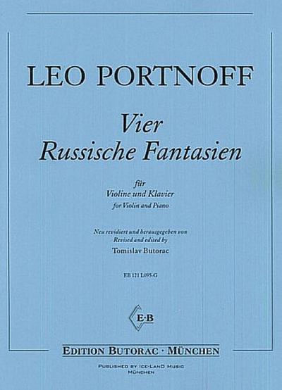 4 russische Fantasienfür Violine und Klavier