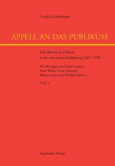 Appell an das Publikum
