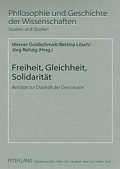 Freiheit, Gleichheit, Solidarität