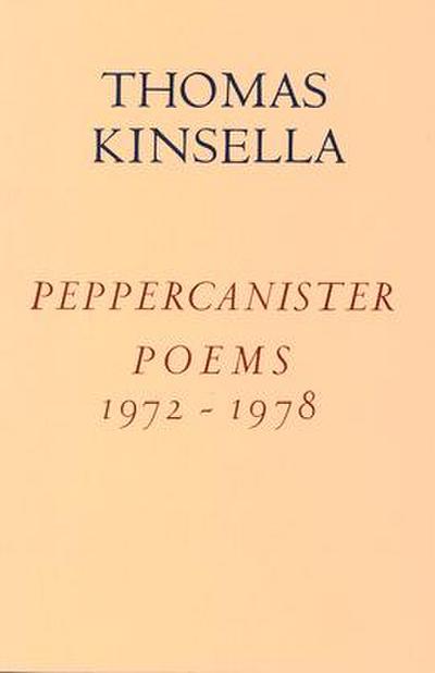 Peppercanister Poems 1972-1978