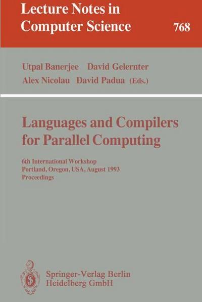 Languages and Compilers for Parallel Computing