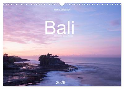 Bali - Momente einer Reise (Wandkalender 2026 DIN A3 quer), CALVENDO Monatskalender