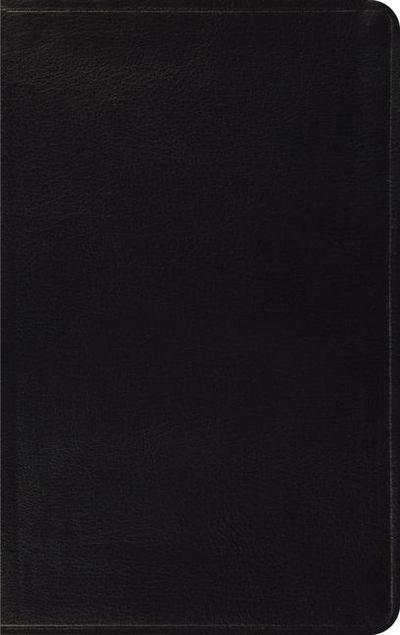 ESV Thinline Bible, Red Letter (Bonded Leather, Black)
