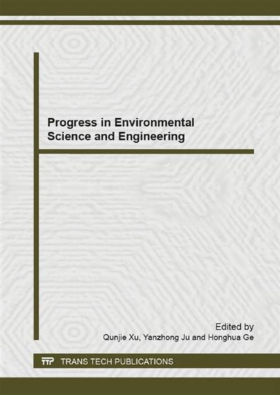 Progress in Environmental Science and Engineering