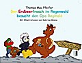 Der Erdbeerfrosch im Regenwald besucht den Opa Reginald