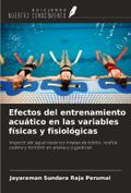 Efectos del entrenamiento acuático en las variables físicas y fisiológicas