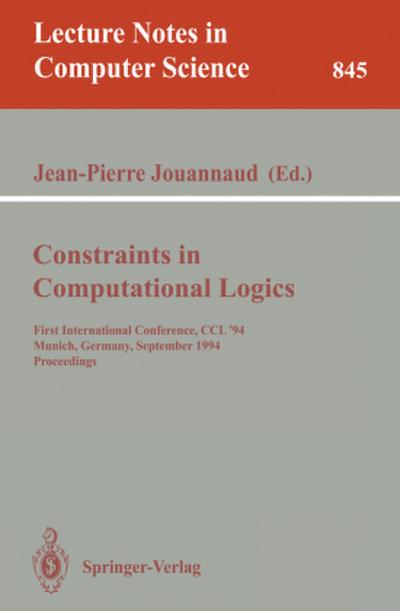 Constraints in Computational Logics