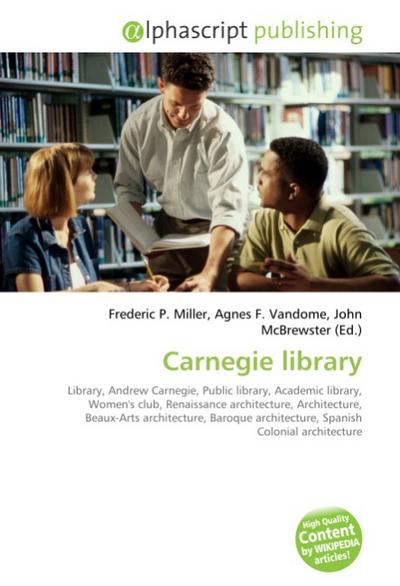 Carnegie library - Frederic P. Miller