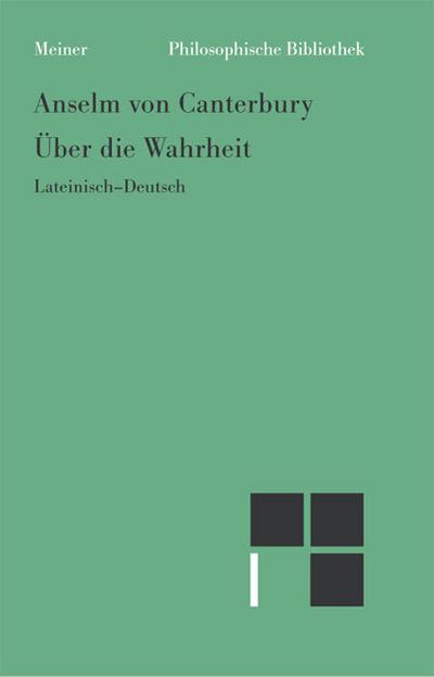 Über die Wahrheit. De veritate