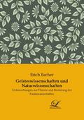 Geisteswissenschaften und Naturwissenschaften