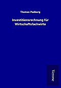 Investitionsrechnung für Wirtschaftsfachwirte