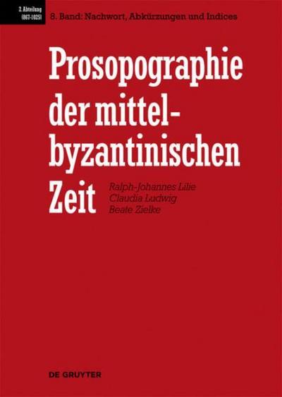 Nachwort, Abkürzungen und Indices