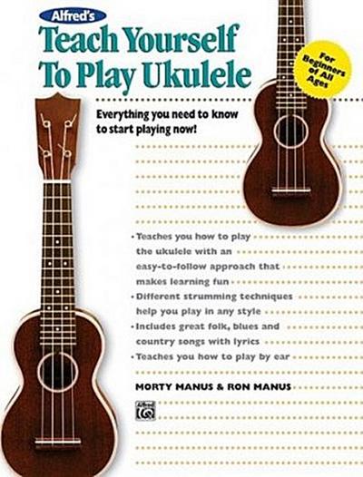 Alfred’s Teach Yourself to Play Ukulele (D-tuning)